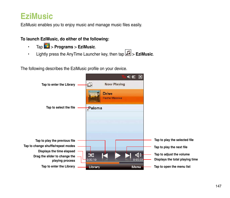 Ezimusic | Asus P835 User Manual | Page 147 / 201