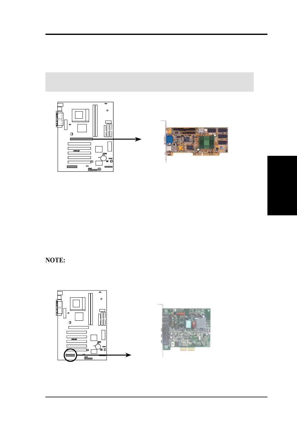 Hardware setup, 3 accelerated graphics port (agp), 4 audio modem riser (amr) slot | Asus CUV4X-C User Manual | Page 27 / 94