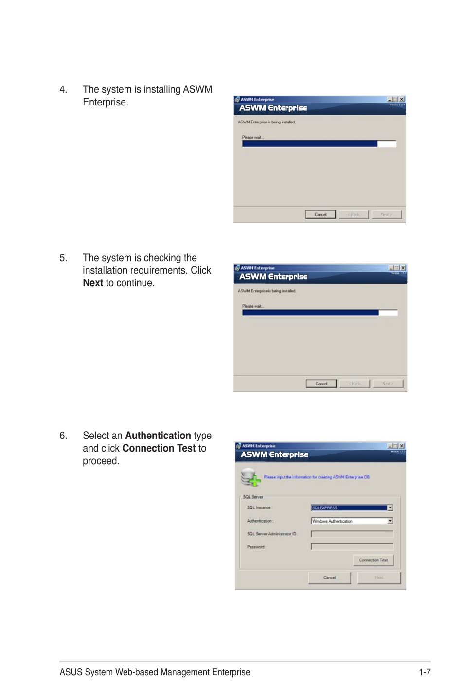 Asus ASWM Enterprise System Web-based Management User Manual | Page 13 / 94