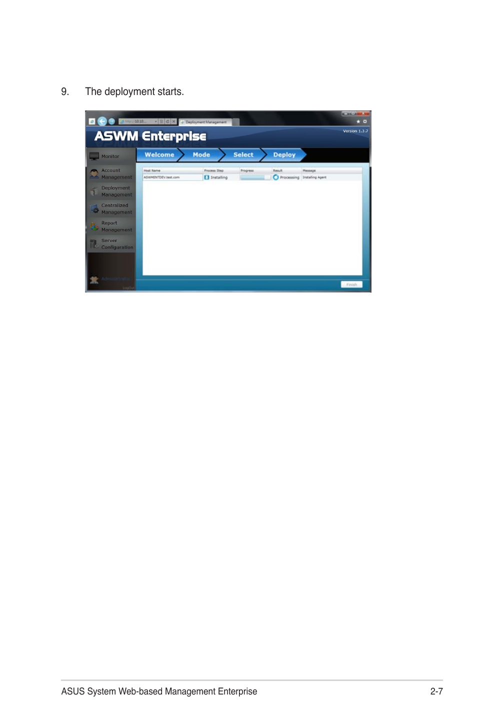 Asus ASWM Enterprise System Web-based Management User Manual | Page 25 / 94