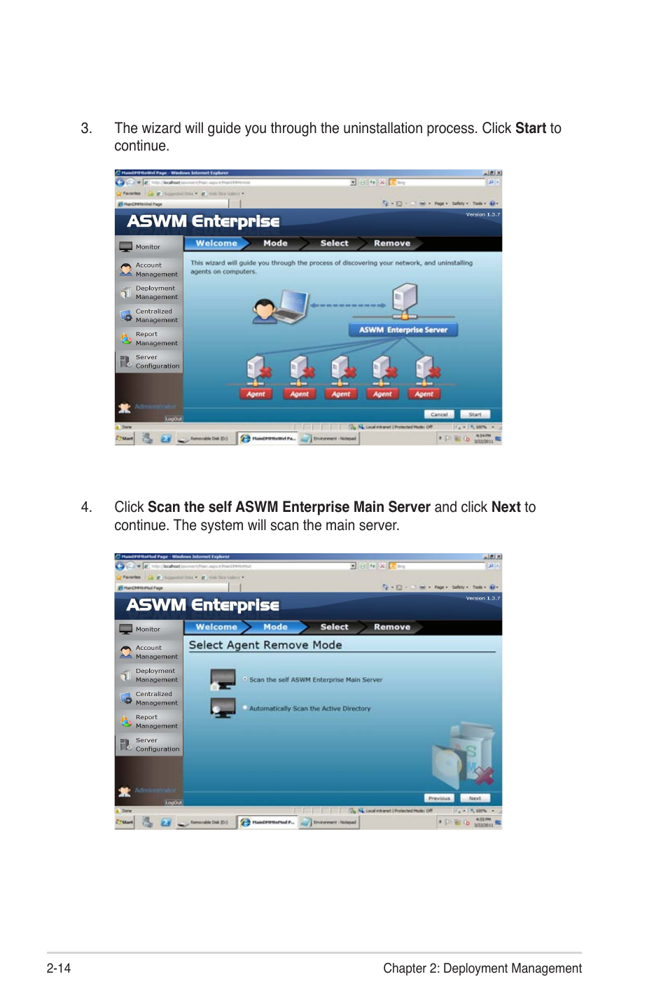 Asus ASWM Enterprise System Web-based Management User Manual | Page 32 / 94