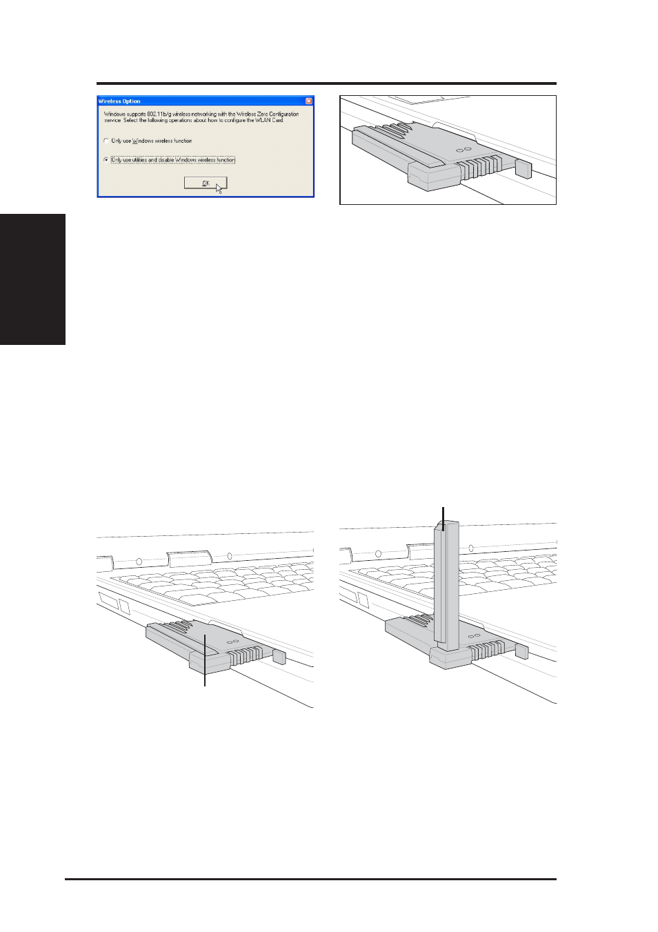 Orientating the antenna, Chapter 2 - installation | Asus WL-100gE User Manual | Page 10 / 58