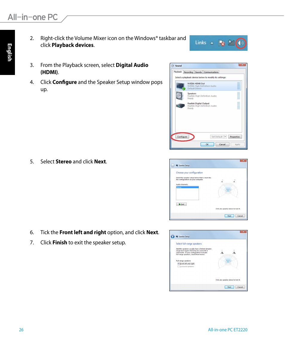 Asus ET2220IUTI User Manual | Page 26 / 56