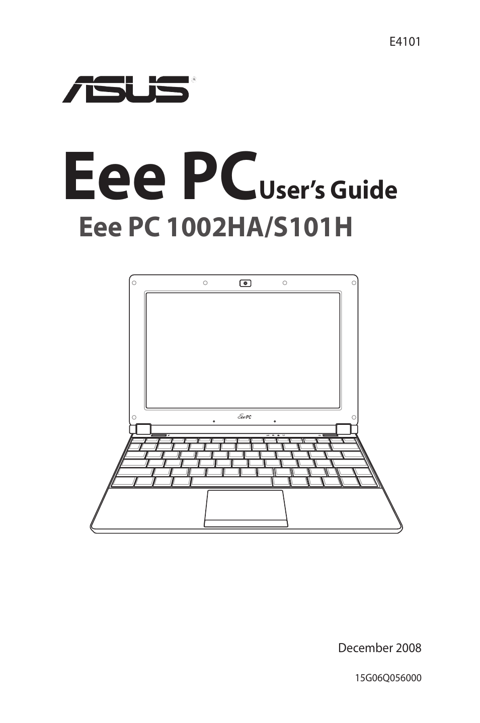 Asus Eee PC 1002HA/Linux User Manual | 80 pages