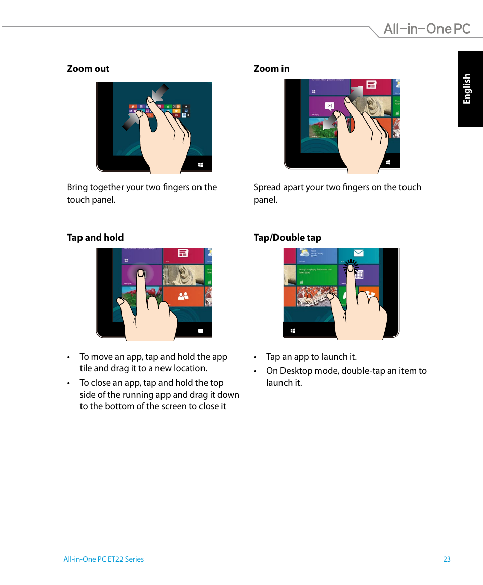 Asus ET2221AUTR User Manual | Page 23 / 56