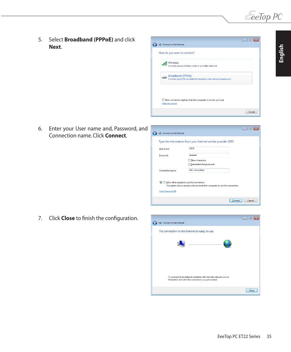 Asus ET2203T User Manual | Page 35 / 54