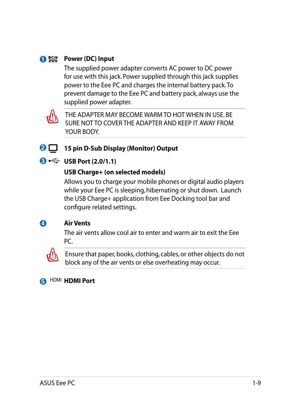 Asus Eee PC R051CX User Manual | Page 17 / 66