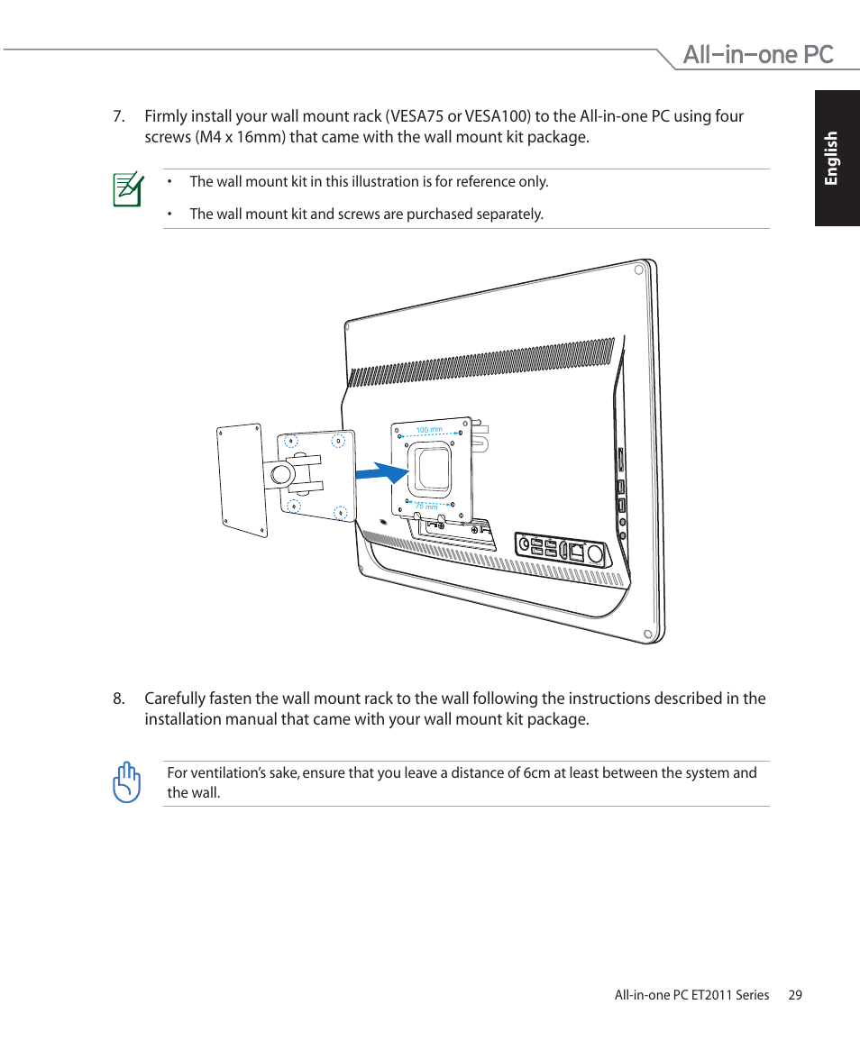 Asus ET2011AUTB User Manual | Page 29 / 42