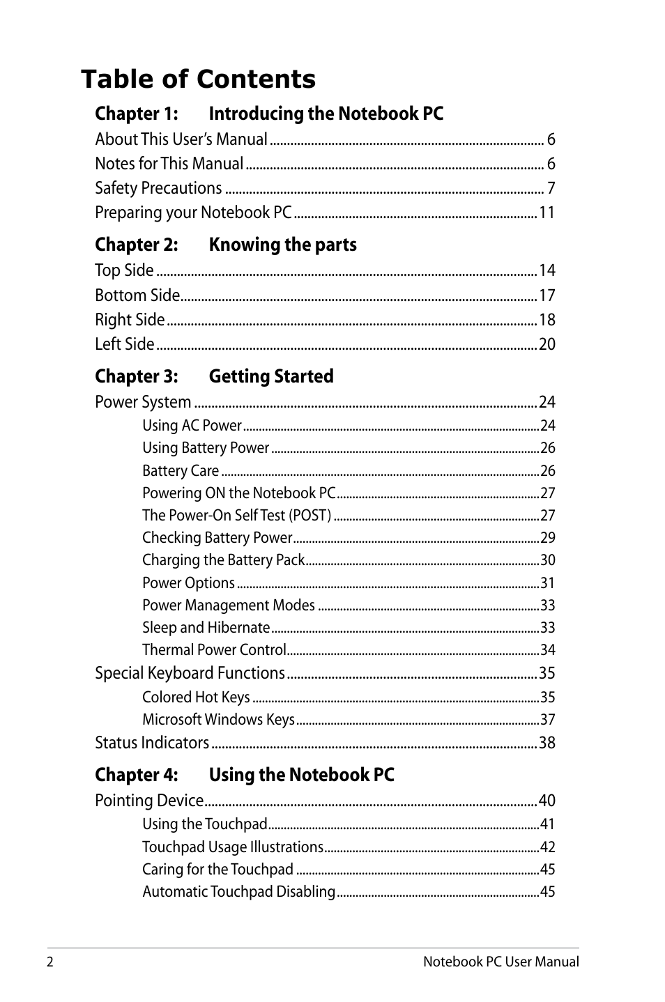 Asus UX31E User Manual | Page 2 / 100