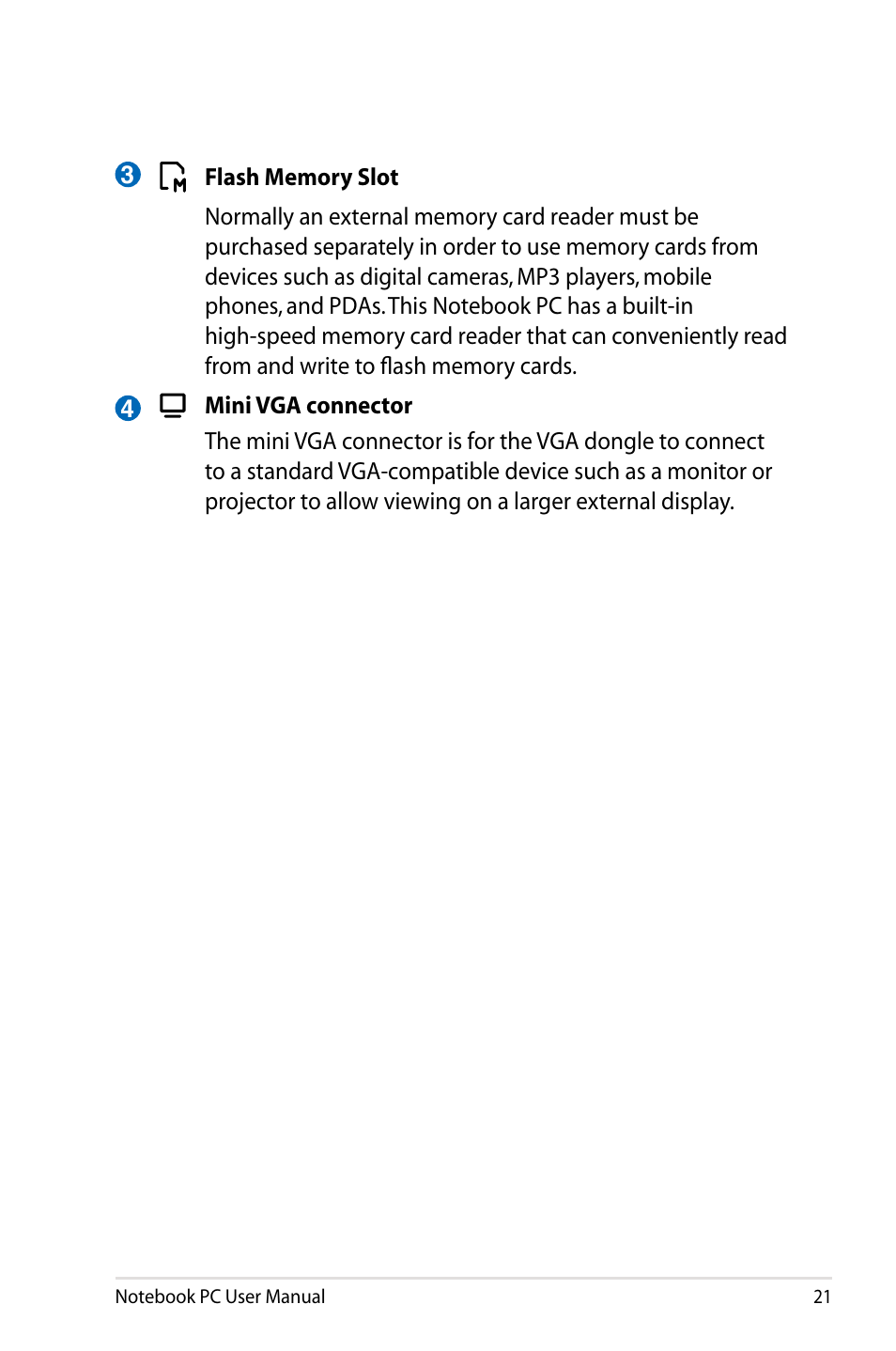 Asus UX31E User Manual | Page 21 / 100