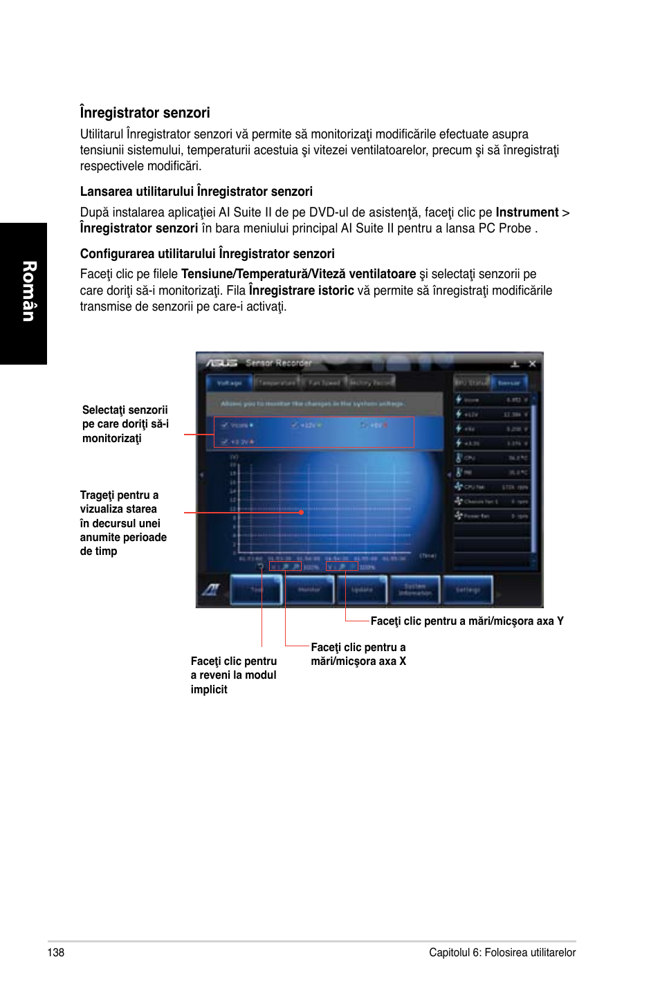 Română | Asus CG8565 User Manual | Page 138 / 246