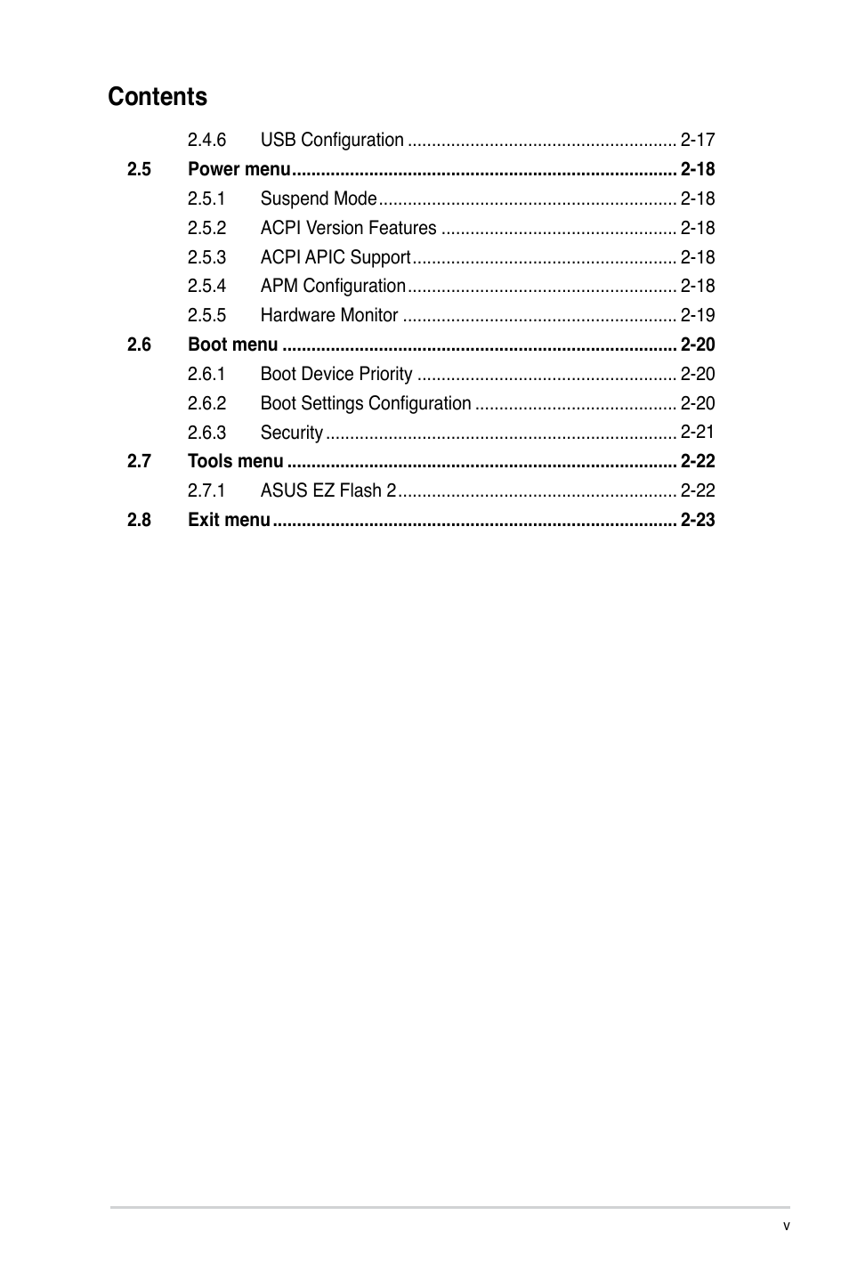 Asus M2N68 SE User Manual | Page 5 / 60