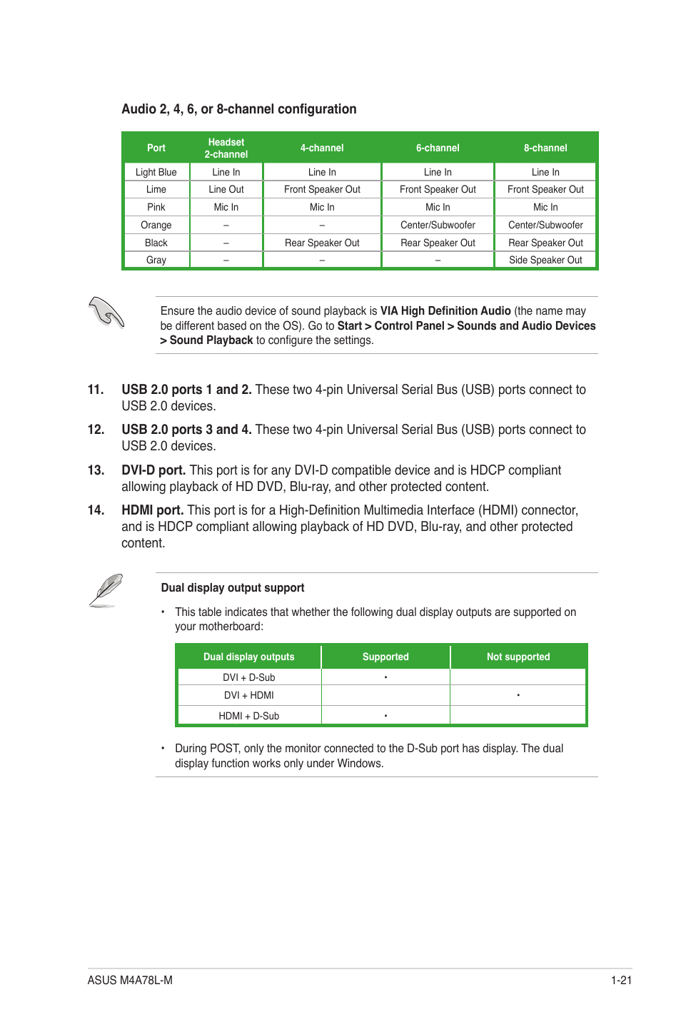 Asus M4A78L-M User Manual | Page 33 / 64