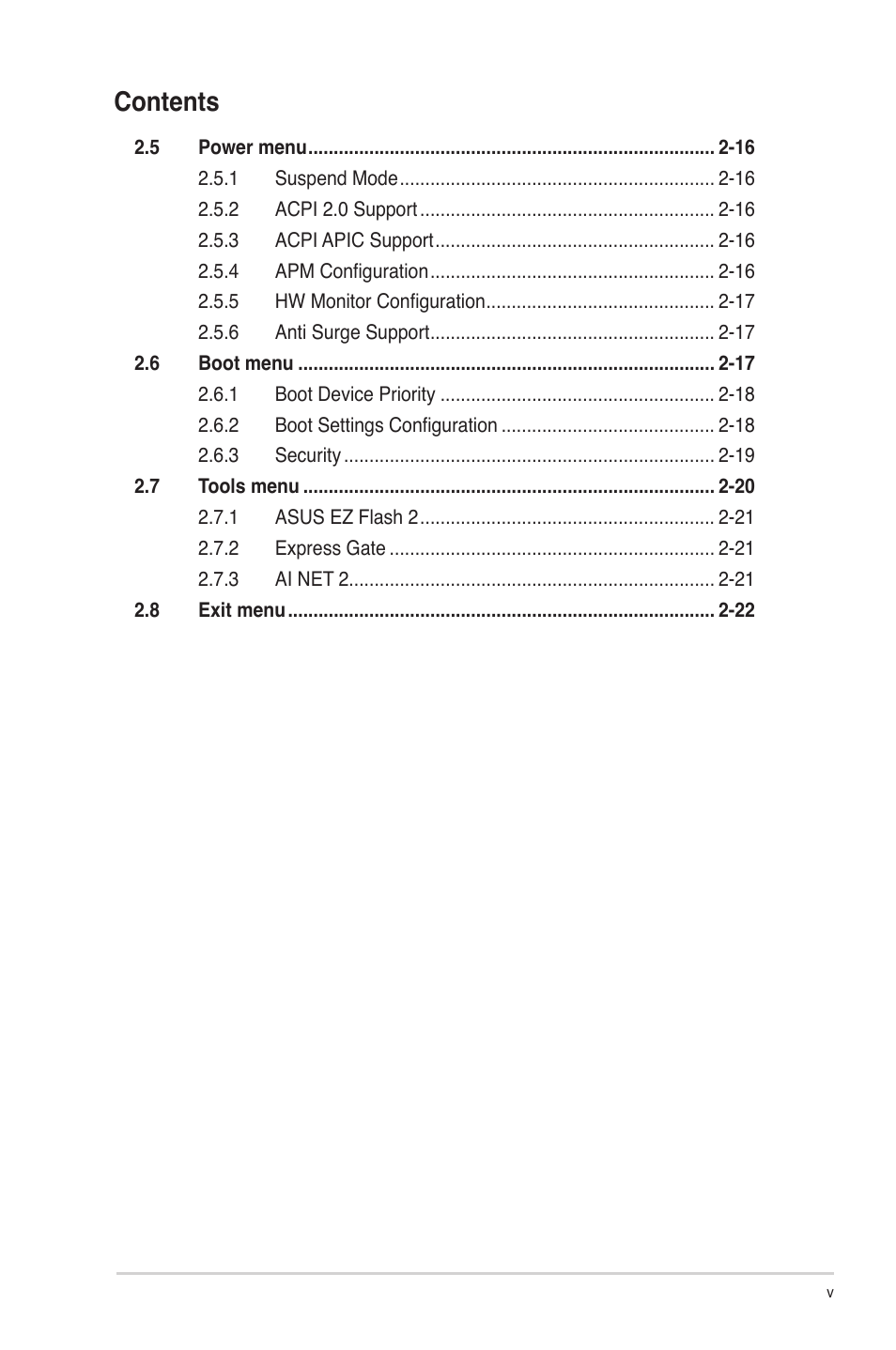 Asus M4A78L-M User Manual | Page 5 / 64