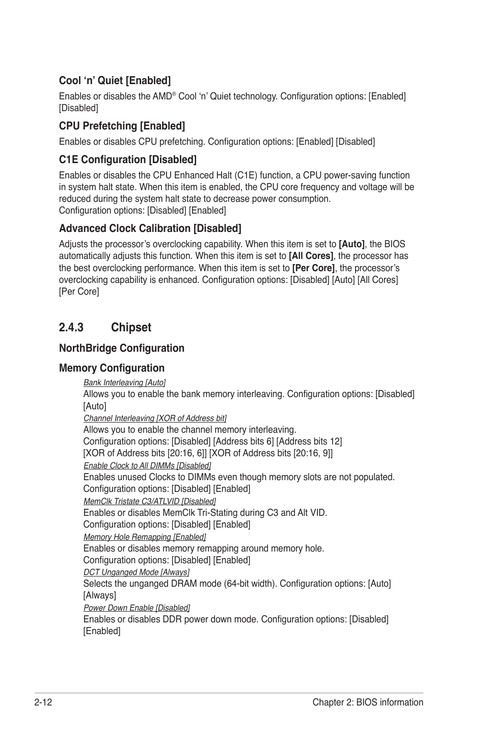 3 chipset, Chipset -12 | Asus M4A78L-M User Manual | Page 54 / 64