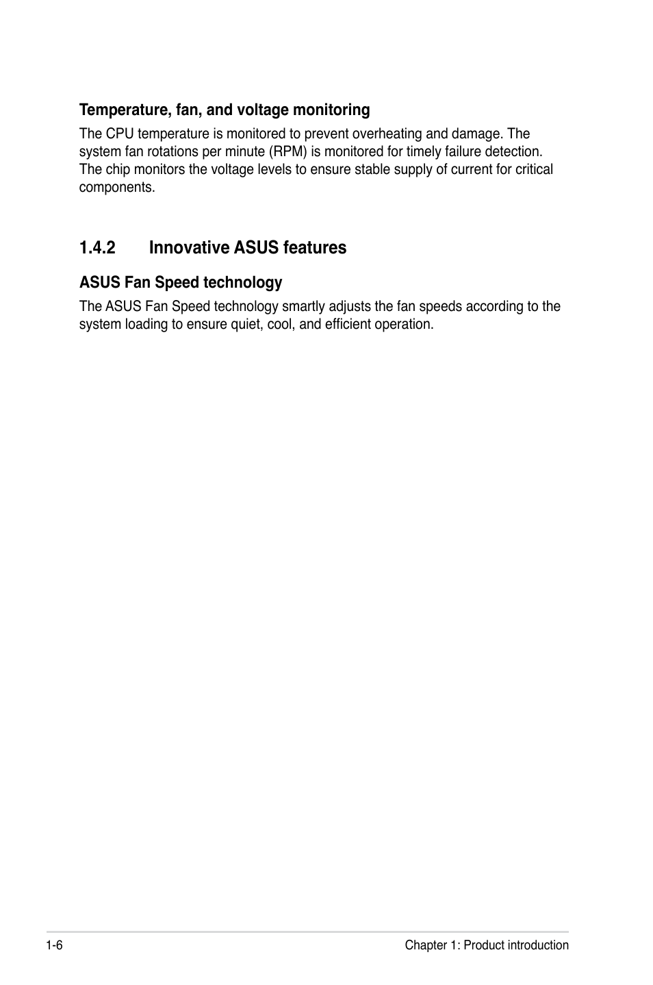 2 innovative asus features | Asus P8B-X User Manual | Page 18 / 128