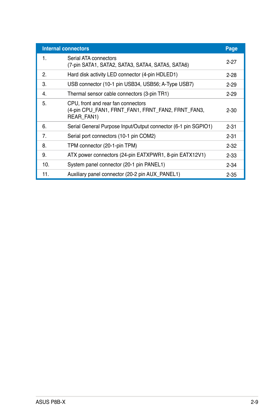 Asus P8B-X User Manual | Page 27 / 128