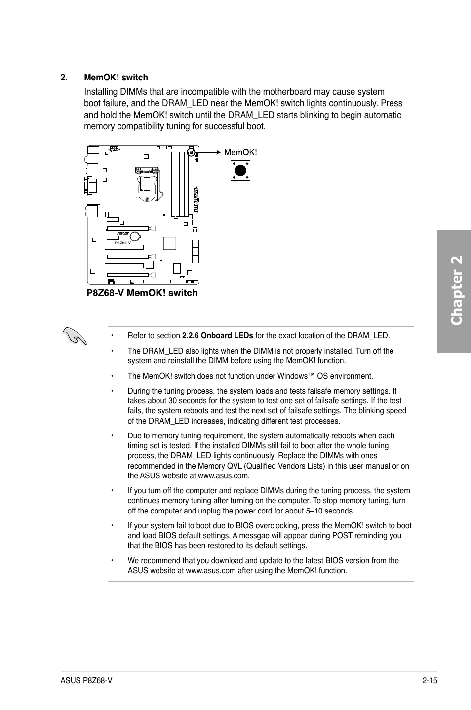 Chapter 2 | Asus P8Z68-V User Manual | Page 33 / 146