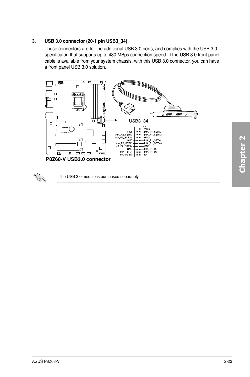 Chapter 2 | Asus P8Z68-V User Manual | Page 41 / 146