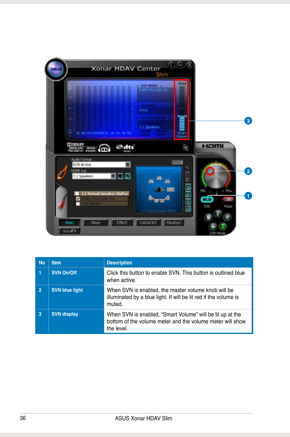 Asus Xonar HDAV1.3 Slim User Manual | Page 36 / 52