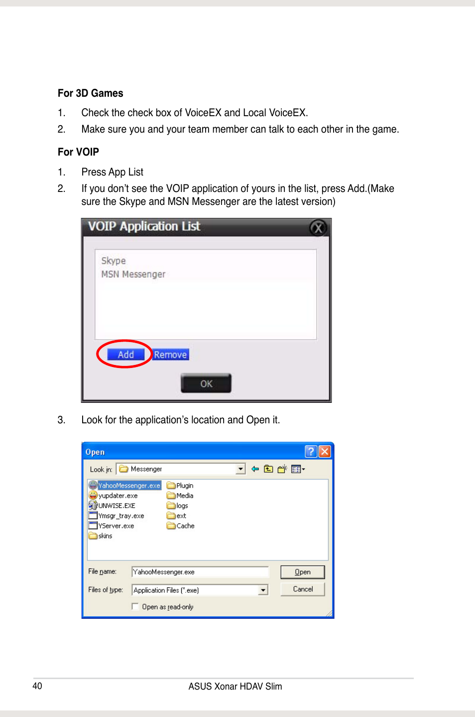 Asus Xonar HDAV1.3 Slim User Manual | Page 40 / 52