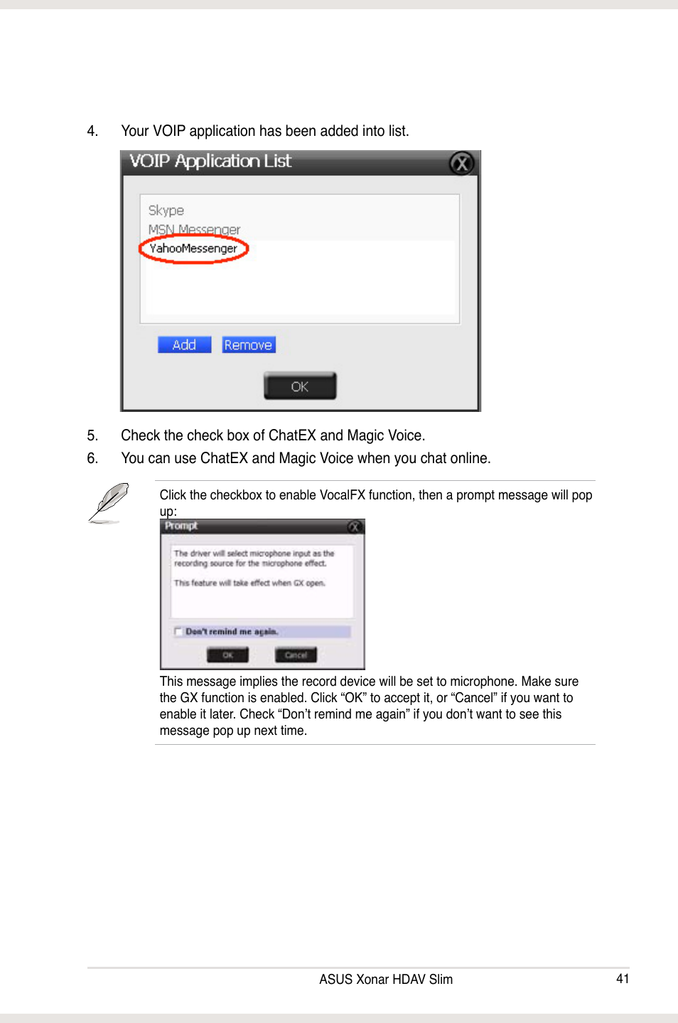 Asus Xonar HDAV1.3 Slim User Manual | Page 41 / 52