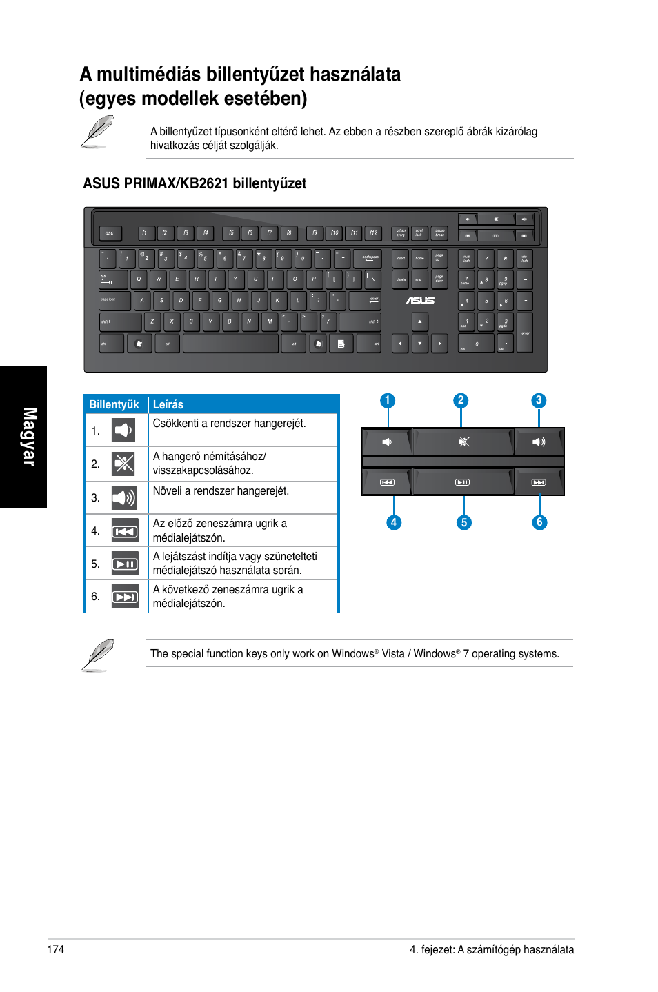 Mag ya r m ag ya r m ag ya r m ag ya r | Asus CM6731 User Manual | Page 176 / 478