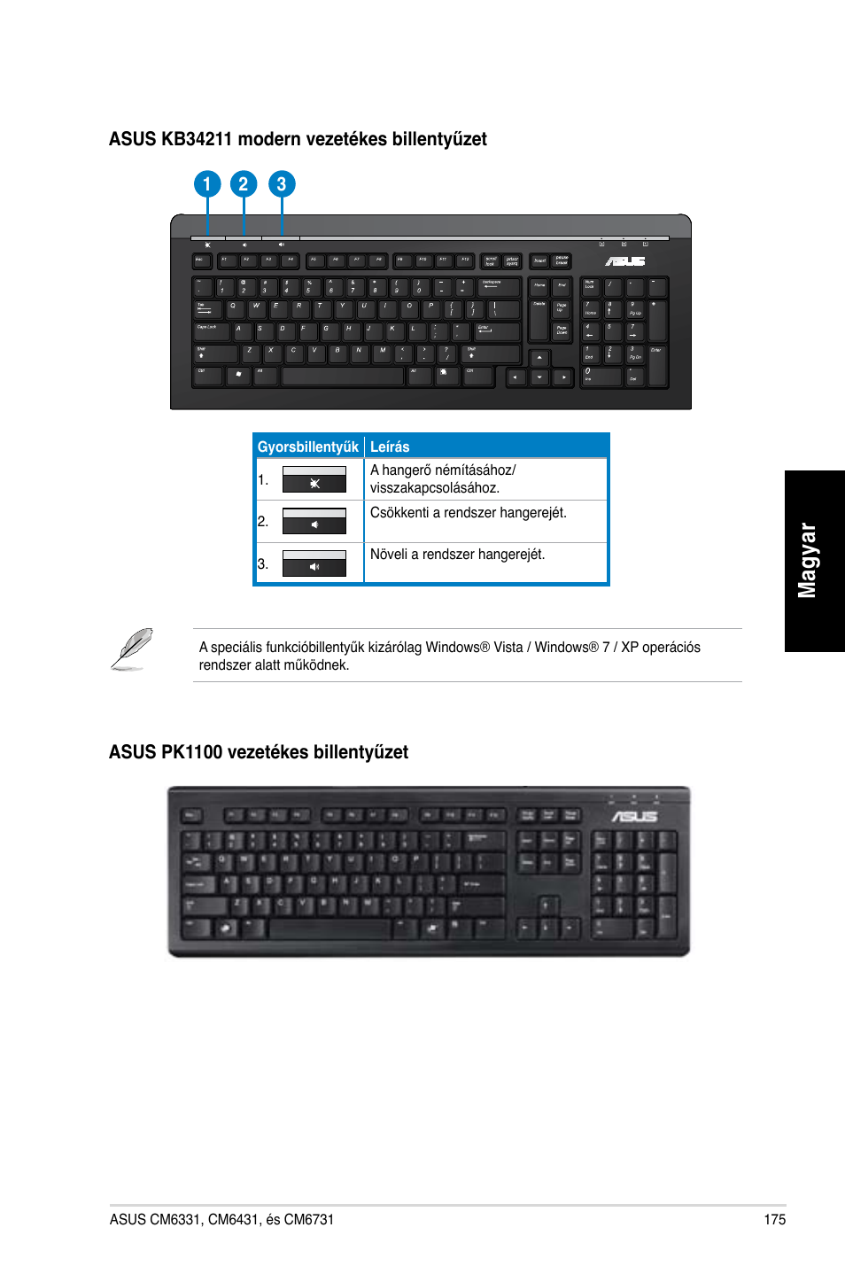 Mag ya r m ag ya r | Asus CM6731 User Manual | Page 177 / 478