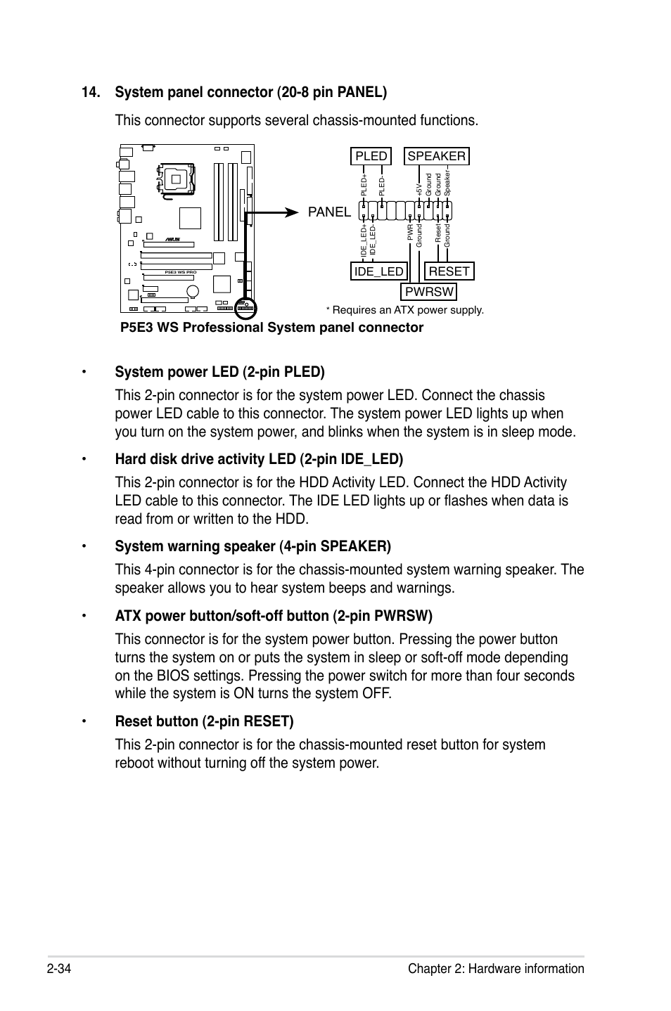 Asus P5E3 WS Professional User Manual | Page 60 / 172