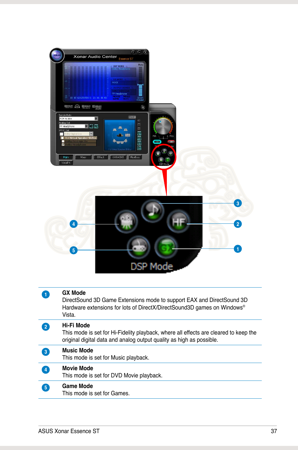 Asus Xonar Essence ST User Manual | Page 44 / 53