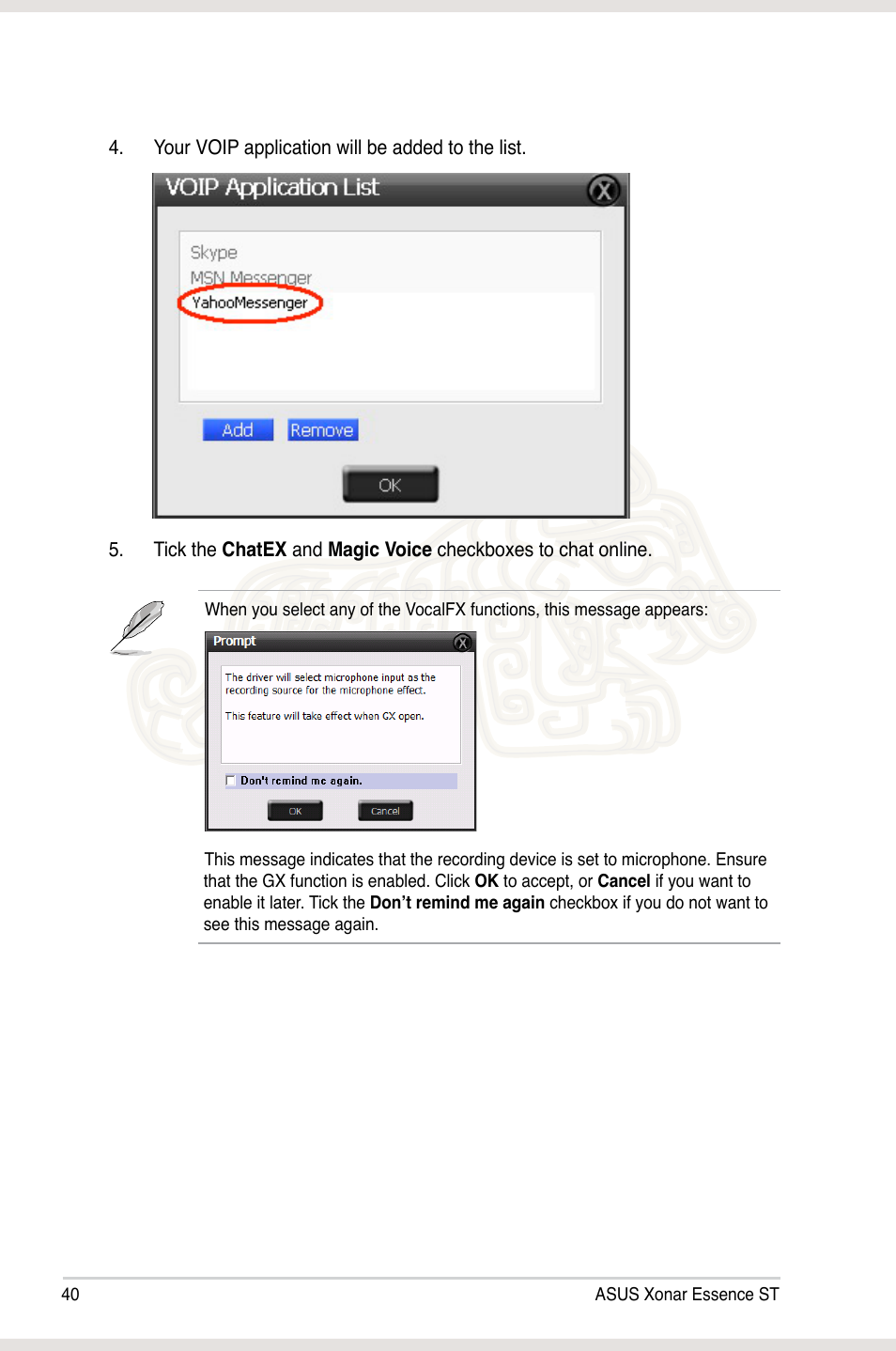 Asus Xonar Essence ST User Manual | Page 47 / 53