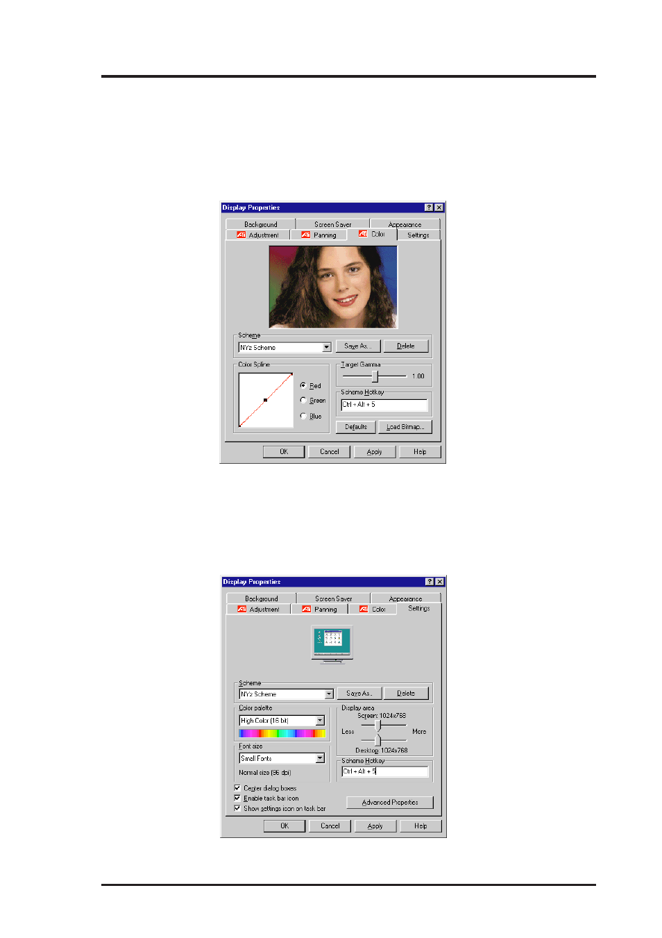 Software reference, 3 color, 4 settings | Asus P2B-N User Manual | Page 101 / 120