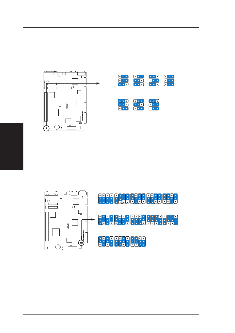 Hardware setup, P2b-n cpu bus frequency setting, P2b-n cpu core:bus frequency multiple selection | Asus P2B-N User Manual | Page 20 / 120
