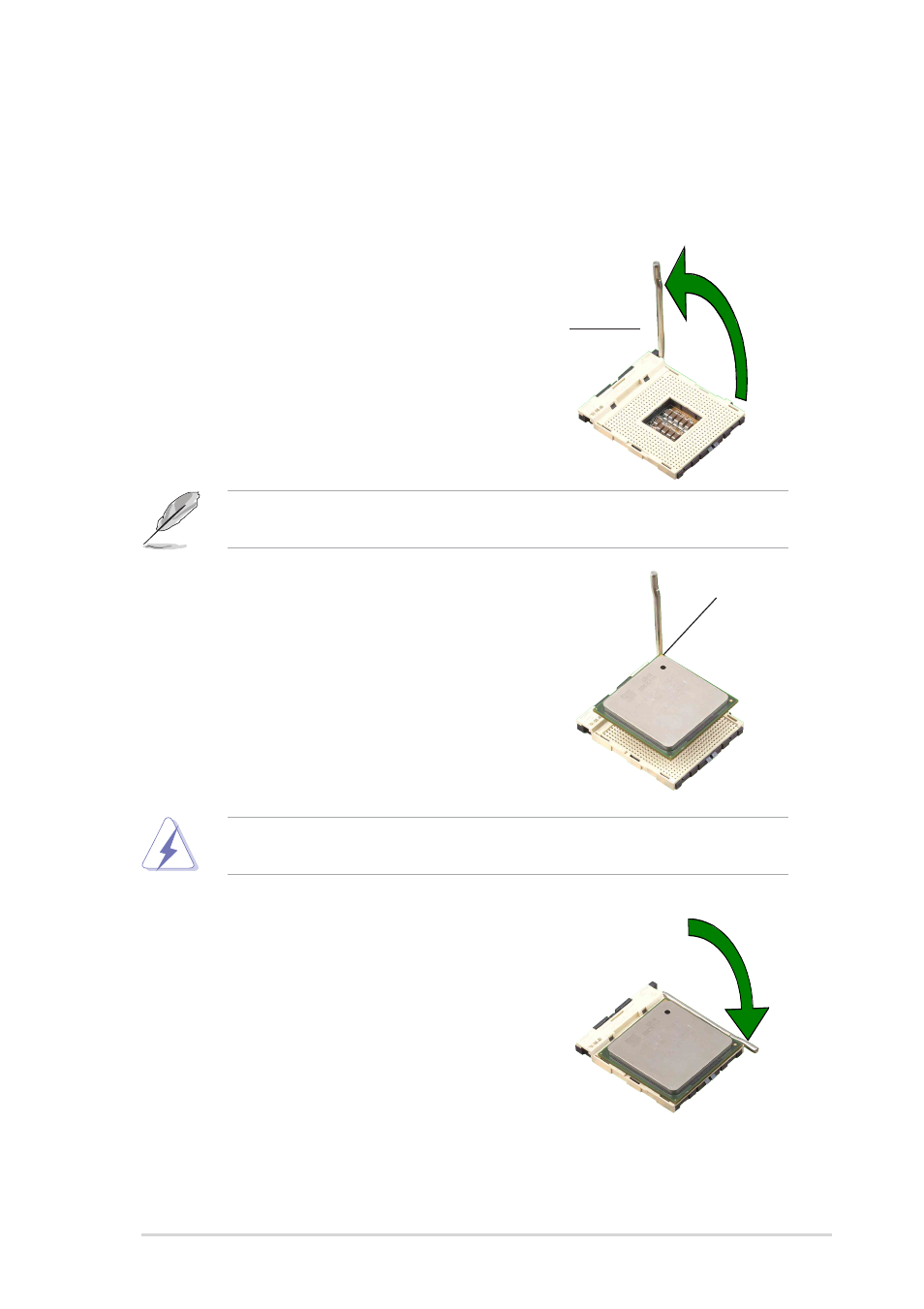 2 installing the cpu | Asus P4S800-X User Manual | Page 19 / 64