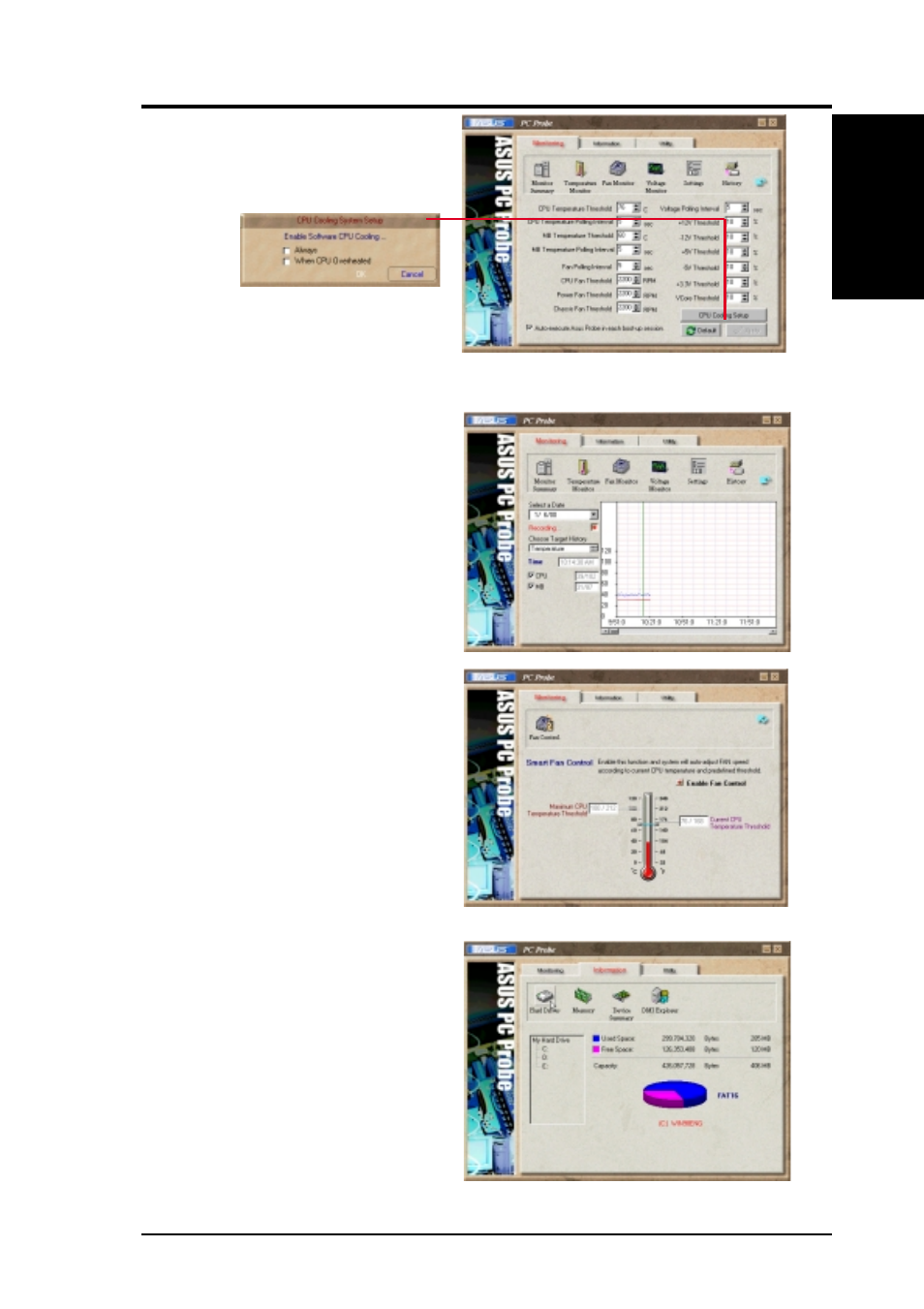 Software reference, Information | Asus CUV266-D User Manual | Page 77 / 88