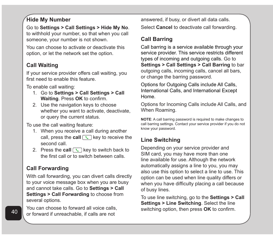 Asus Z801 User Manual | Page 44 / 84