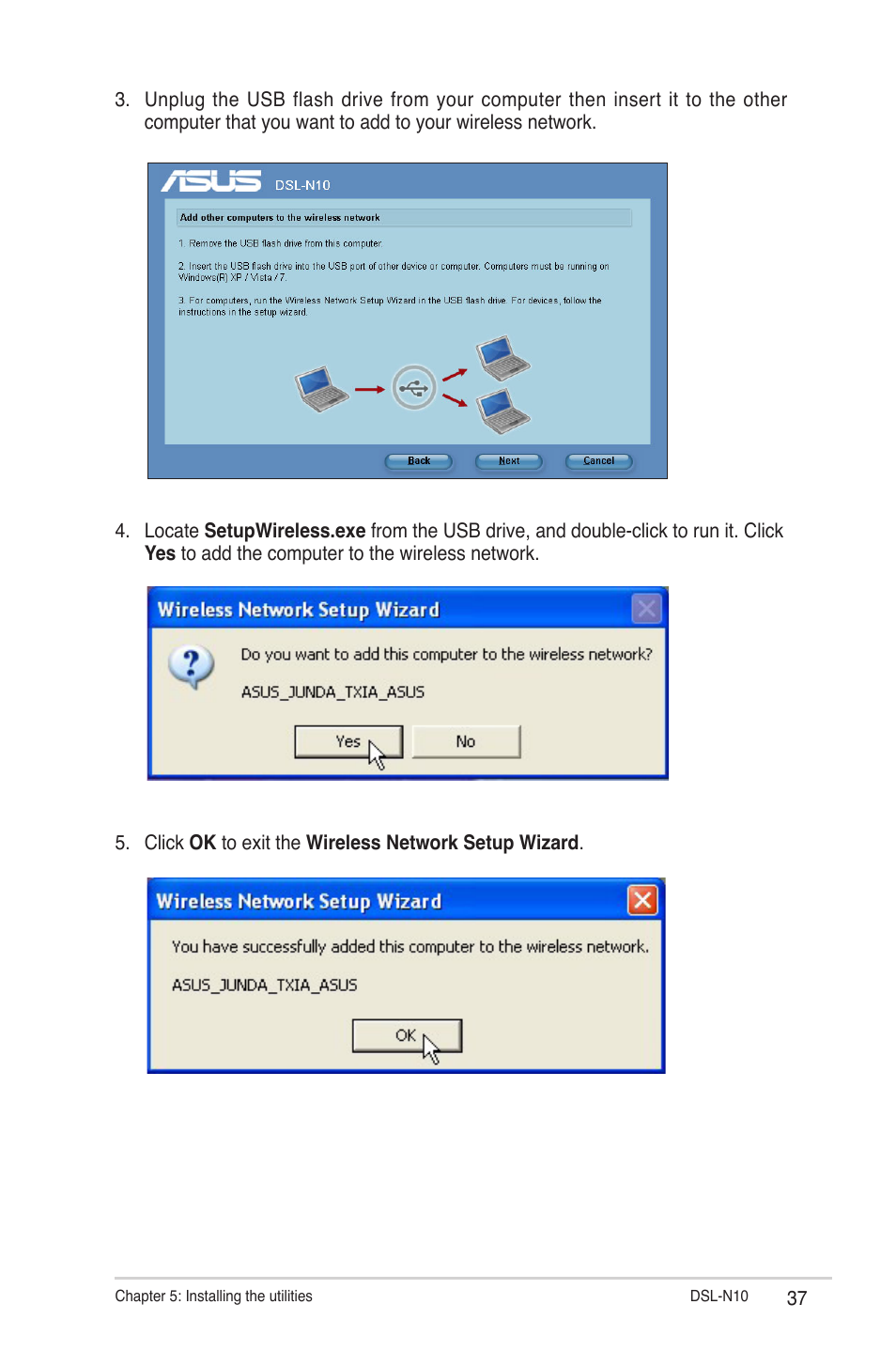 Asus DSL-N10 (VER.B1) User Manual | Page 37 / 53