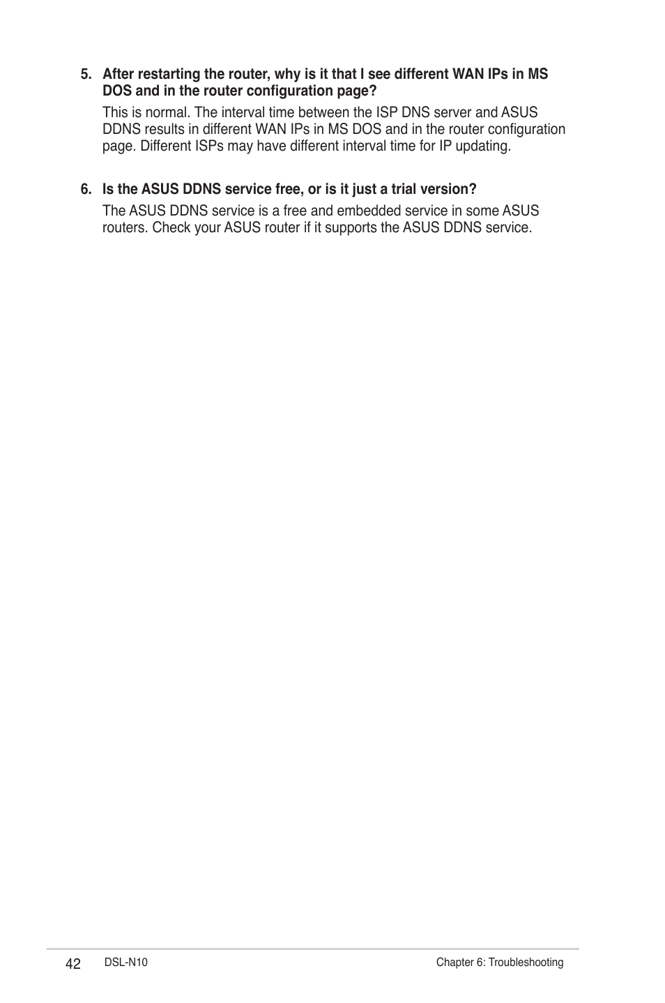 Asus DSL-N10 (VER.B1) User Manual | Page 42 / 53