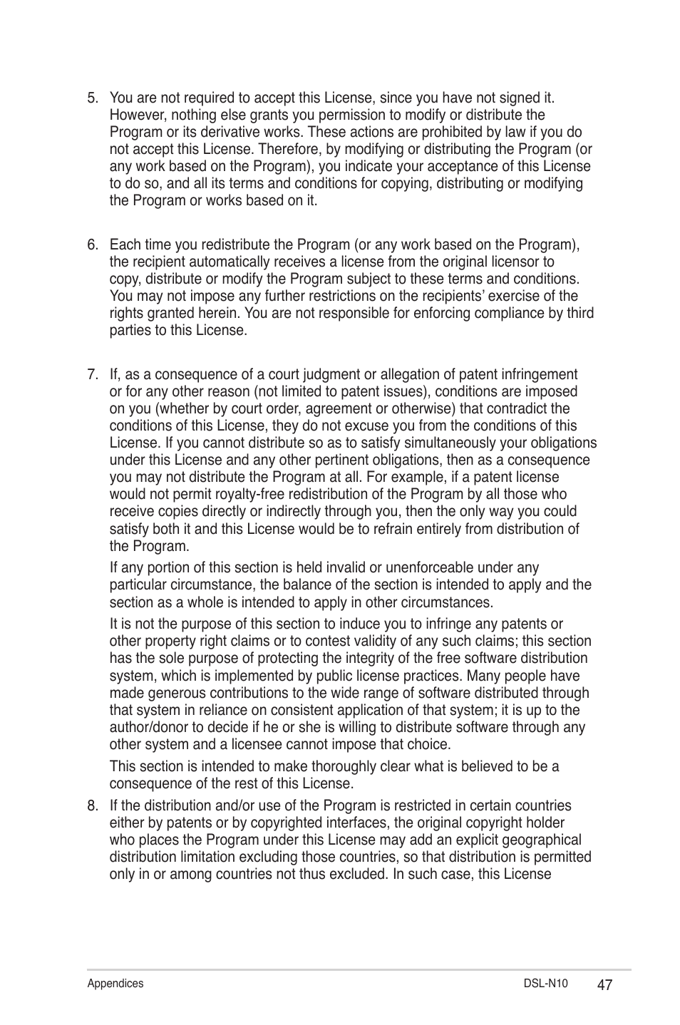 Asus DSL-N10 (VER.B1) User Manual | Page 47 / 53