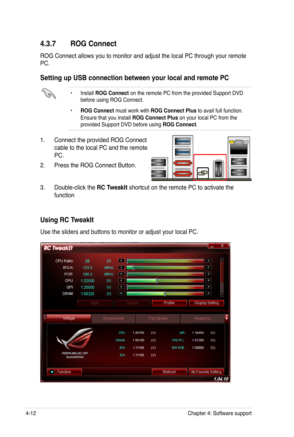 7 rog connect | Asus Rampage III Black Edition User Manual | Page 160 / 198