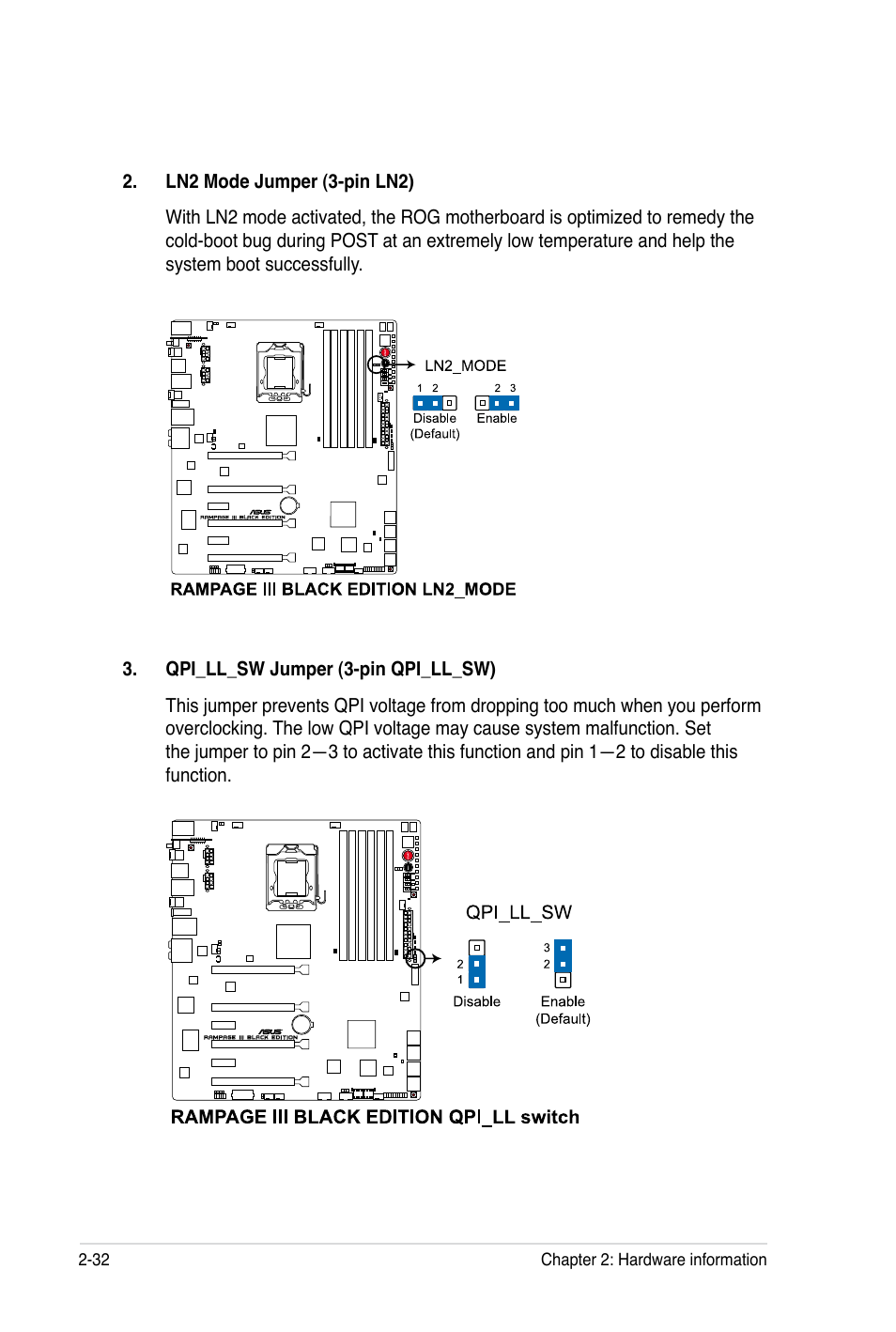 Asus Rampage III Black Edition User Manual | Page 64 / 198