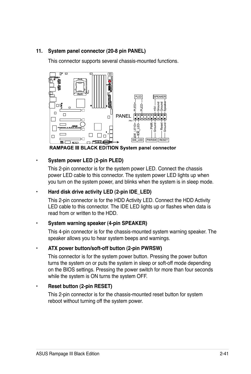 Asus Rampage III Black Edition User Manual | Page 73 / 198