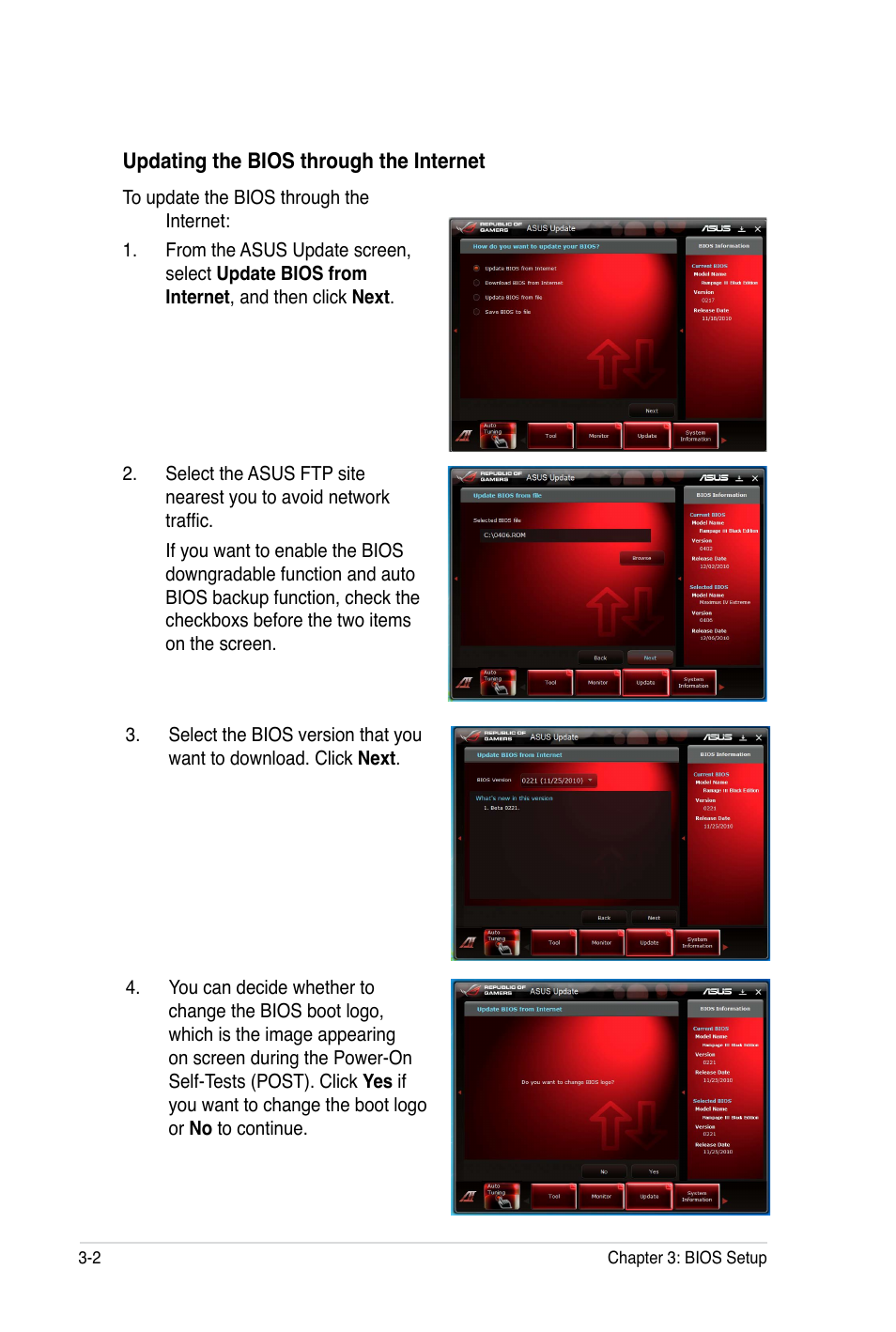 Asus Rampage III Black Edition User Manual | Page 98 / 198