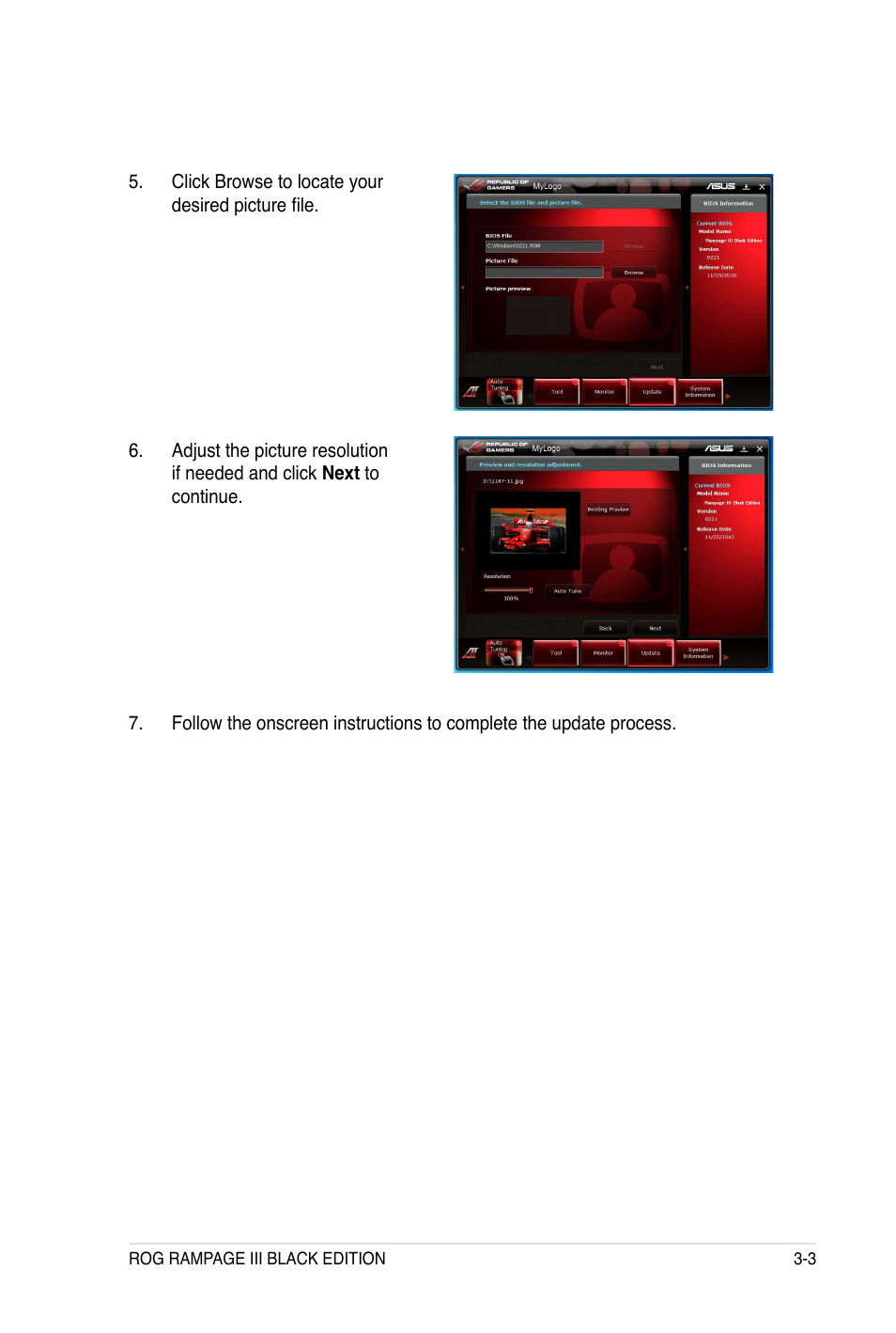 Asus Rampage III Black Edition User Manual | Page 99 / 198