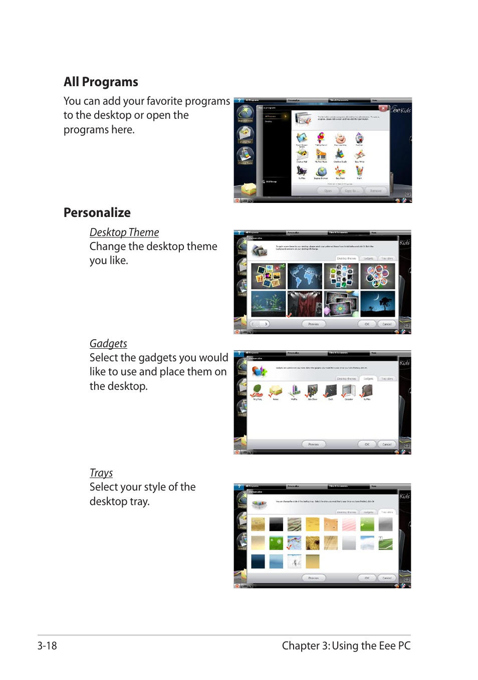 Asus Eee PC 1001PQ User Manual | Page 48 / 72