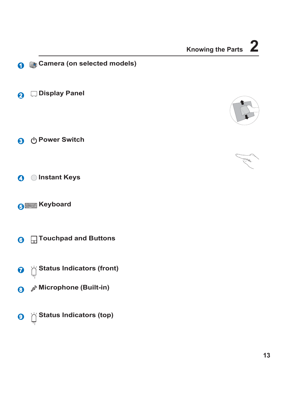 Asus Z99 User Manual | Page 13 / 71