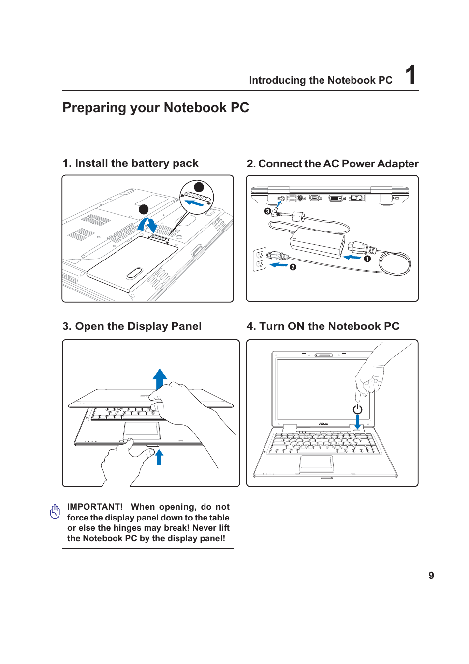 Asus Z99 User Manual | Page 9 / 71