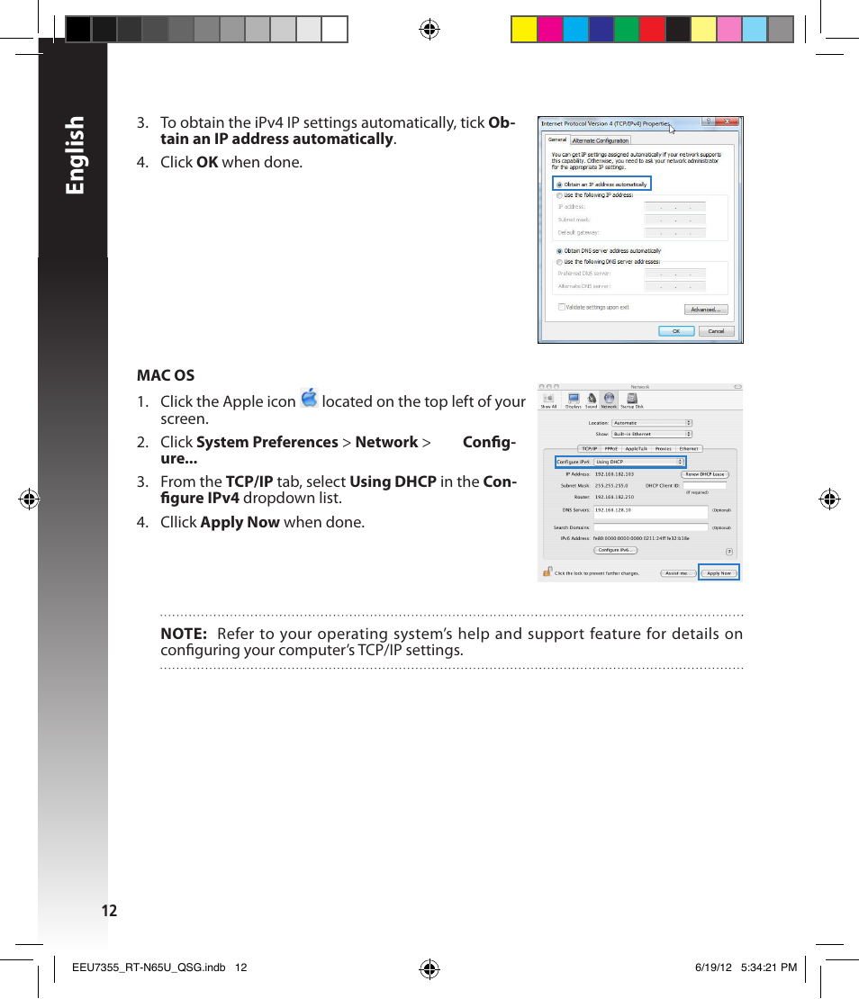 English | Asus RT-N65U User Manual | Page 12 / 159