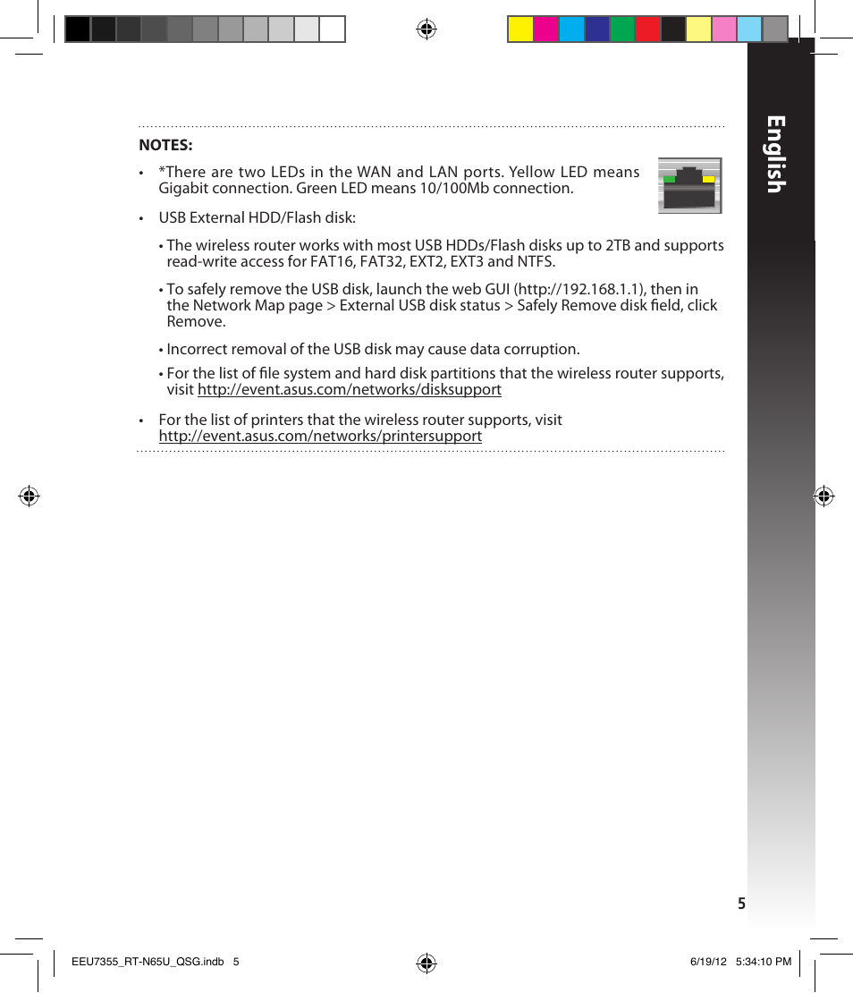 English | Asus RT-N65U User Manual | Page 5 / 159