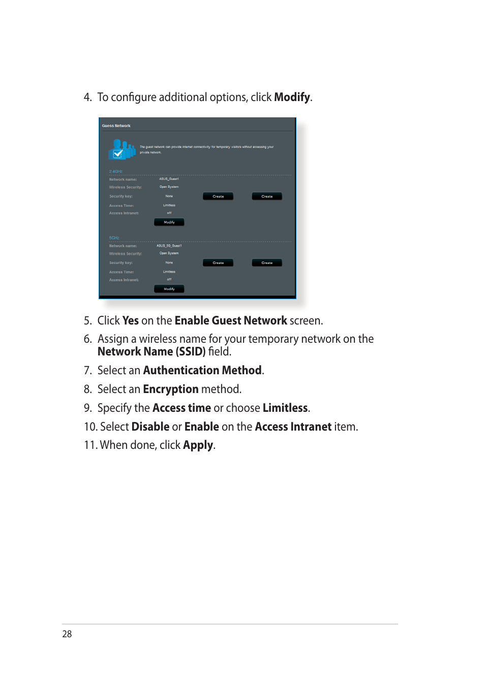 Asus RT-AC52U User Manual | Page 28 / 130